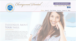 Desktop Screenshot of cherrywooddental.com
